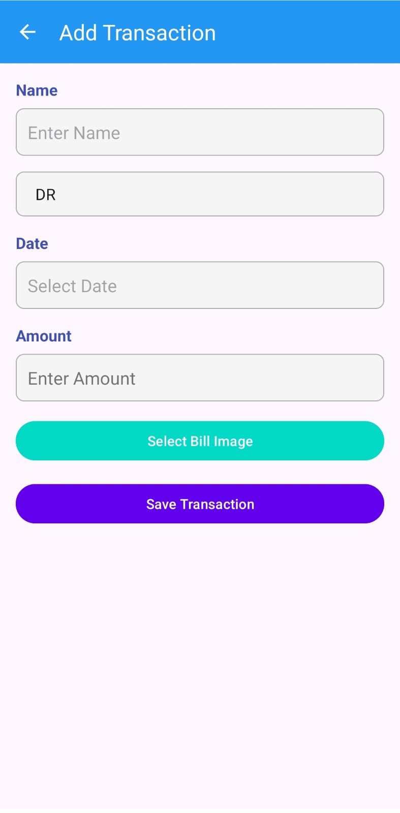 Staff Management Screenshot